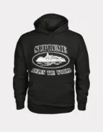 Corteiz X Supreme Hoodie Schwarz
