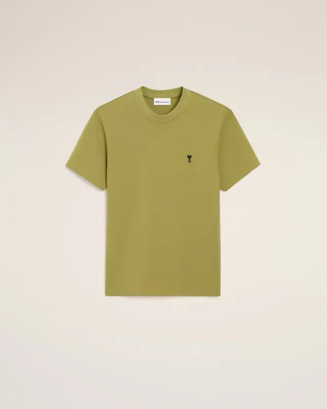 Green Cotton Ami De Coeur T-shirt