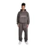Dark Grey Tone in Tone Nofs Tracksuit