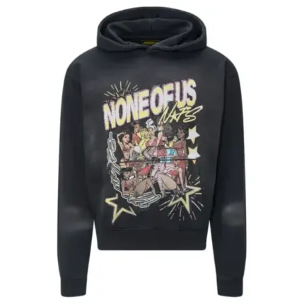 Black NOFS Vintage Hoodie