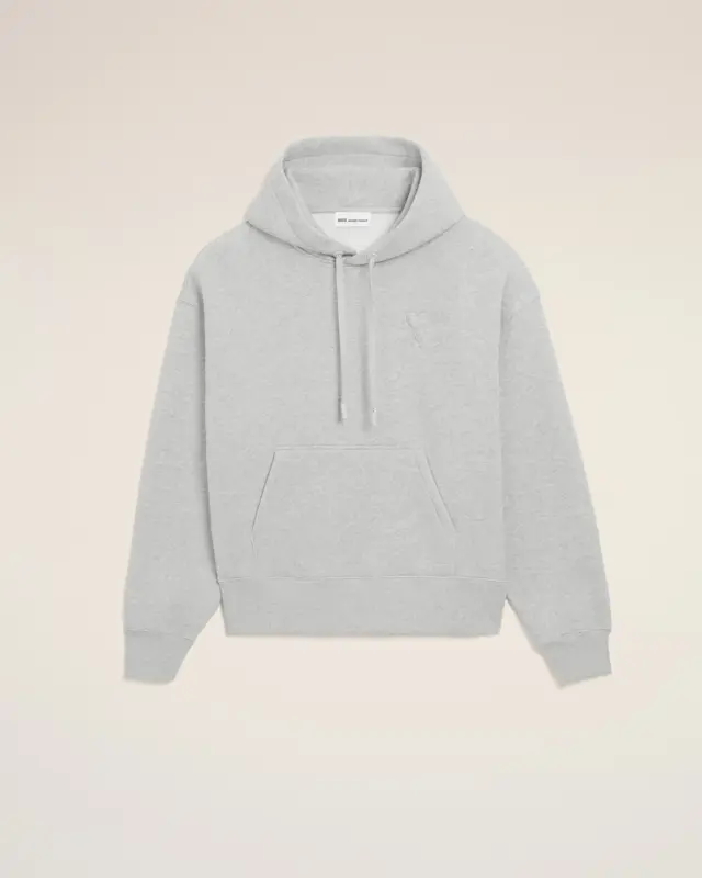 Beige Cotton Ami De Coeur Hoodie